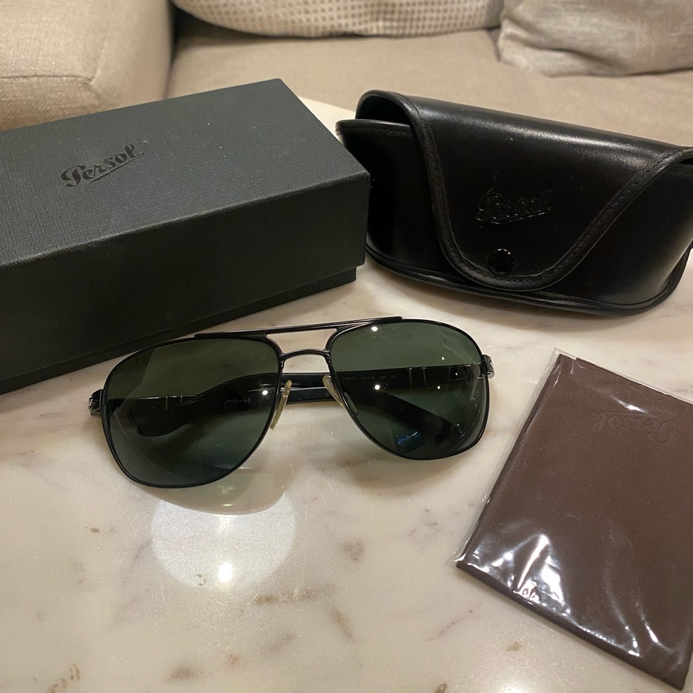 Persol Black Sunglasses